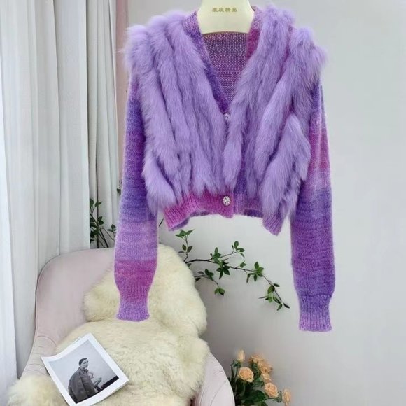 Sweaters - New V-neck cardigan sweater jacket for fall